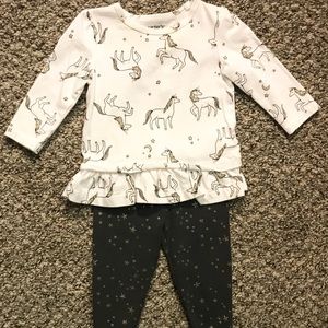Unicorn Baby Girl Outfit